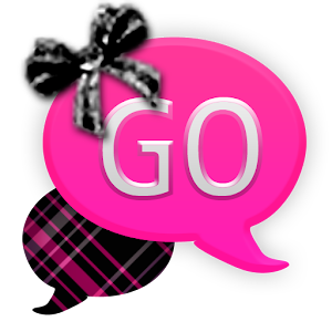 ... GO SMS - Hot Pink Plaid APK | Download Android APK GAMES, APPS MOBILE9
