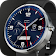Blue Metal Watch Face icon