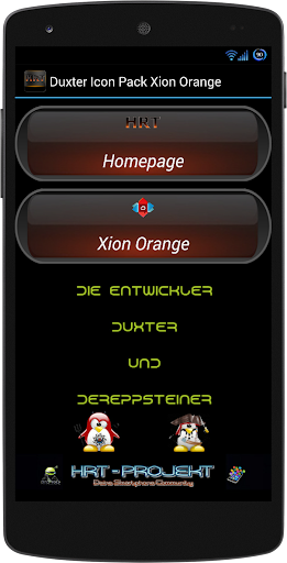 【免費個人化App】Duxter Xion Orange Icon Pack-APP點子