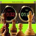 Chronomètre chess clock logo