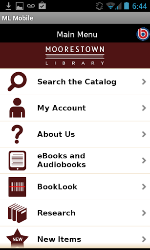 Moorestown Library Mobile