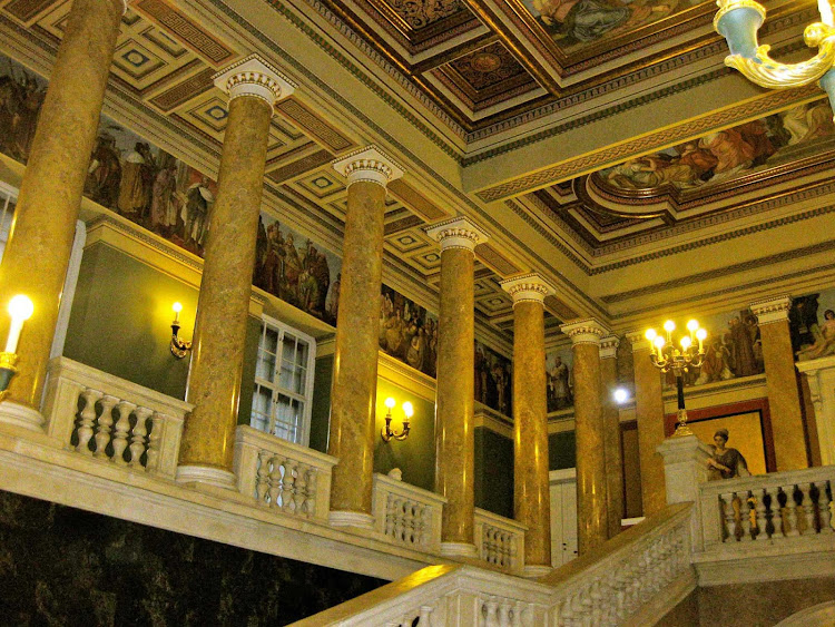 Hungarian National Museum in Budapest, Hungary.