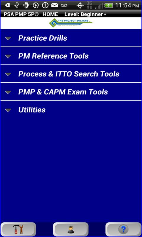 PSA PMP® 5P:Project Management Screen 2