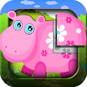 Animal puzzle for kids HD logo