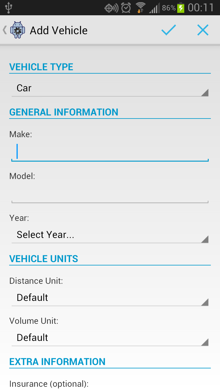 Vehicle Buddy Pro Screen 2