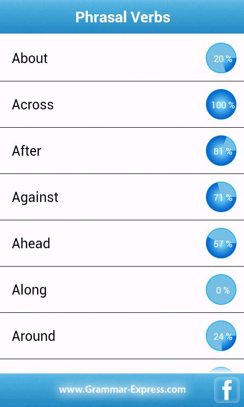 Phrasal Verbs Screen 2