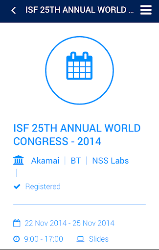 免費下載商業APP|ISF Annual World Congress 2014 app開箱文|APP開箱王