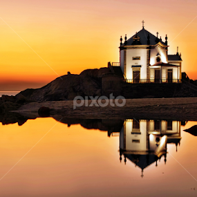 Twilight at Lord of the Rock by Antonio Amen - Buildings & Architecture Places of Worship