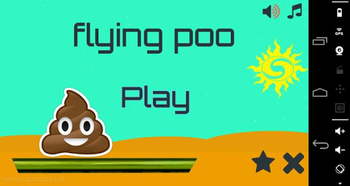 【免費街機App】Flying Poo - Poo Fly-APP點子