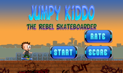 【免費街機App】Jumpy Kiddo - The Rebel!-APP點子