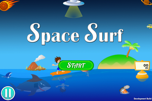 Space Surf : Shark Attack