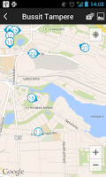 Bussit Tampere Reittiopas Pro APK 螢幕截圖圖片 #4