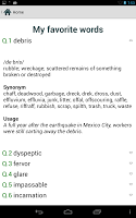 GRE Word List APK Screenshot Thumbnail #7