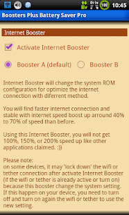 BOOSTERS PLUS BATTERYSAVER PRO - screenshot thumbnail