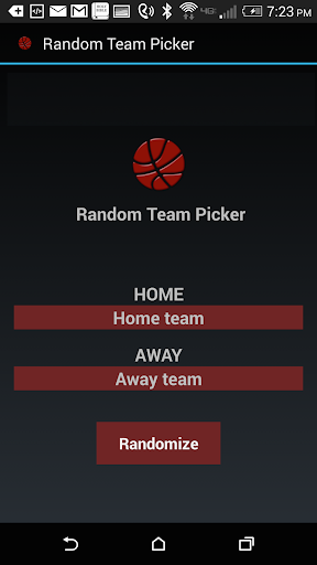 Basketball Random Team Picker