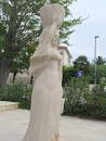 Old Woman Statue 