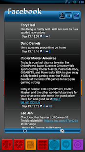 Lastest Apw Theme Dark naps blue V2 APK for Android