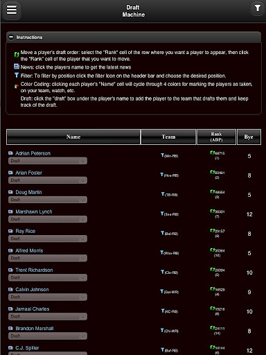 免費下載運動APP|Fantasy Football Draft Machine app開箱文|APP開箱王