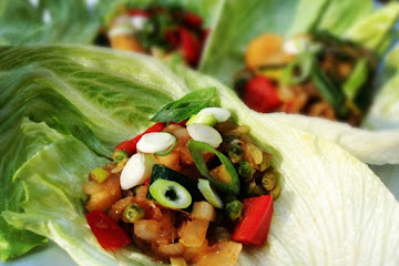 Asian Veggie Lettuce Cups