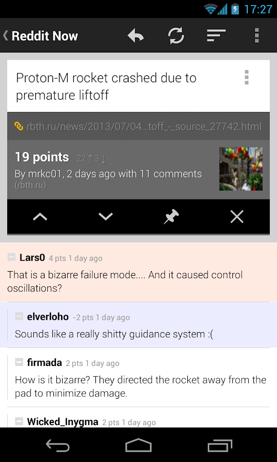 Reddit Now screenshot