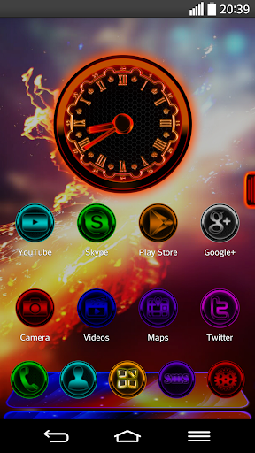 NEXT LAUNCHER THEME SUPERNOVA