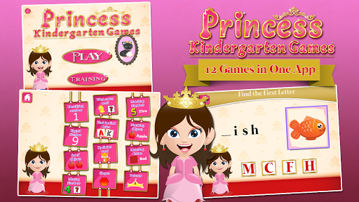 Princess Kindergarten Games