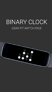 Binary Clock for Gear Fit