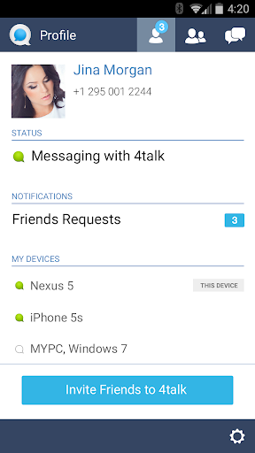 4talk Messenger 2.0.76 screenshots 5