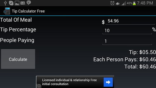 【免費財經App】Tip Calculator Free-APP點子