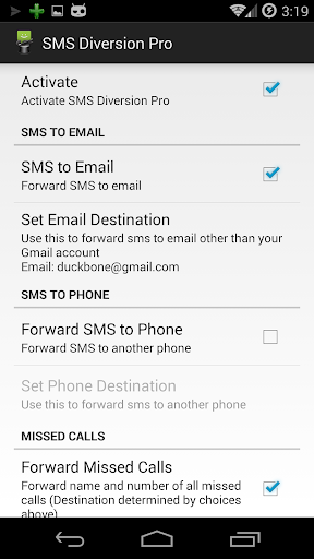 【免費通訊App】SMS Diversion Pro-APP點子