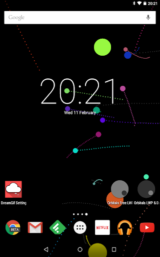 【免費個人化App】Orbitals LWP & Daydream (Free)-APP點子