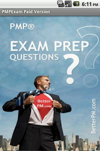 Android application PMP Exam Coach - 400 Questions screenshort