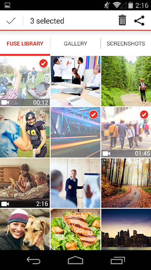 TechSmith Fuse - screenshot