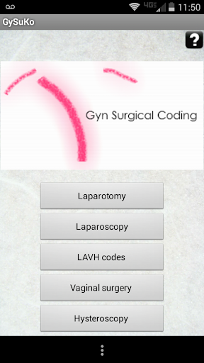 【免費醫療App】GySuKo - Gyn Surgical Coding-APP點子