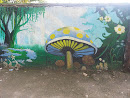 Mushroom Mural 