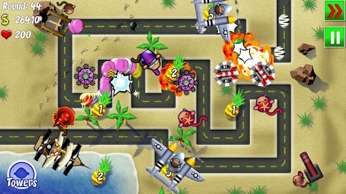 Android application Bloons TD 4 screenshort