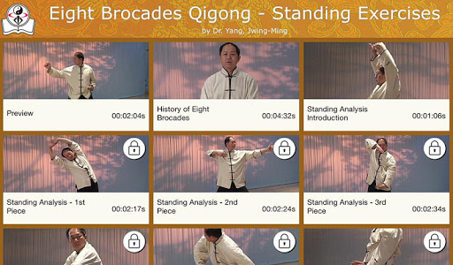 Eight Brocades Qigong Standing