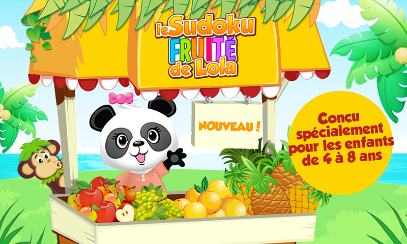 Android application Lola's Fruity Sudoku screenshort