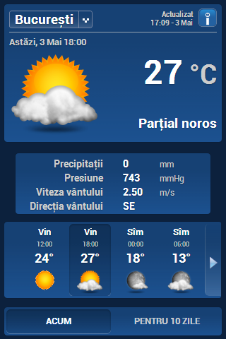 Inforamio Meteo Romania