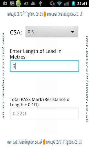 TTS PAT Calculator