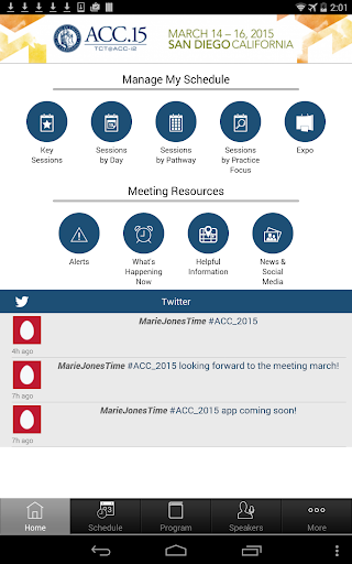 【免費醫療App】ACC.15 eMeeting Planner-APP點子