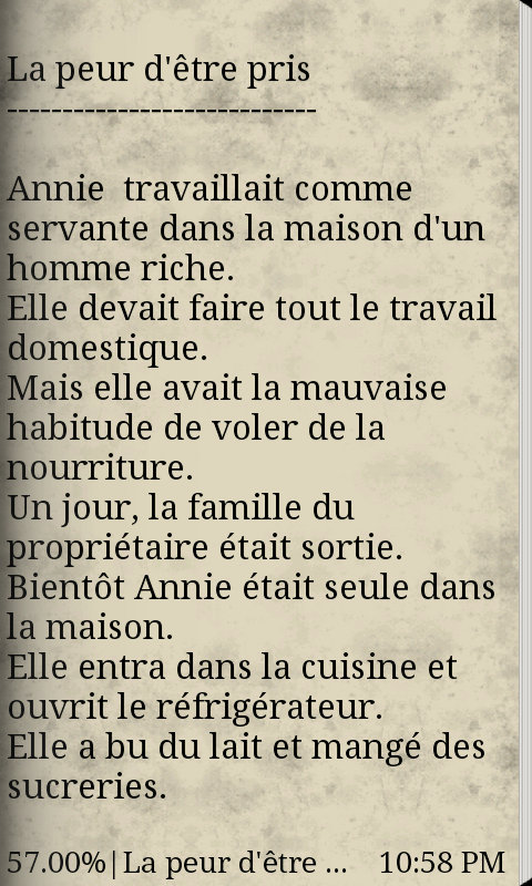 Learn French by Story Book V1 Screen 3