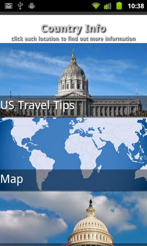 USA Travel Guide Screen 3