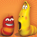 Larva cartoons mobile app icon