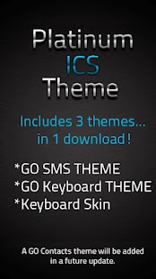 How to mod GO SMS ICS Platinum Theme 1.1 mod apk for bluestacks