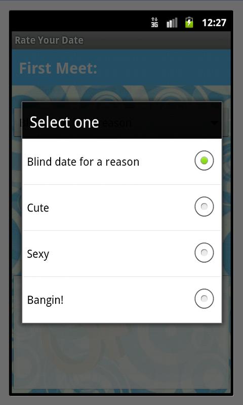 Rate Your Date Pro Screen 3