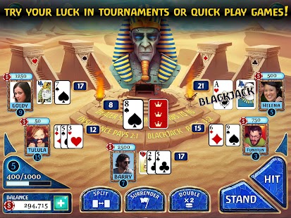 Pharaoh's Tomb Blackjack