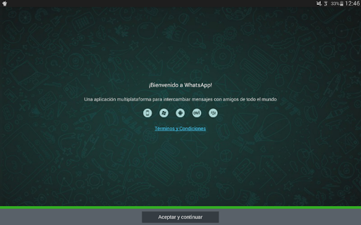 Instalar WhatsApp en tablet