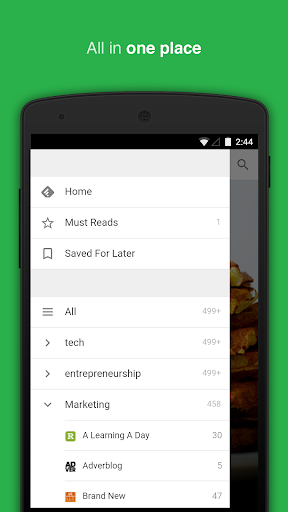 Feedly. Your news reader.