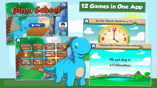 免費下載教育APP|Dino Grade 2 Games app開箱文|APP開箱王